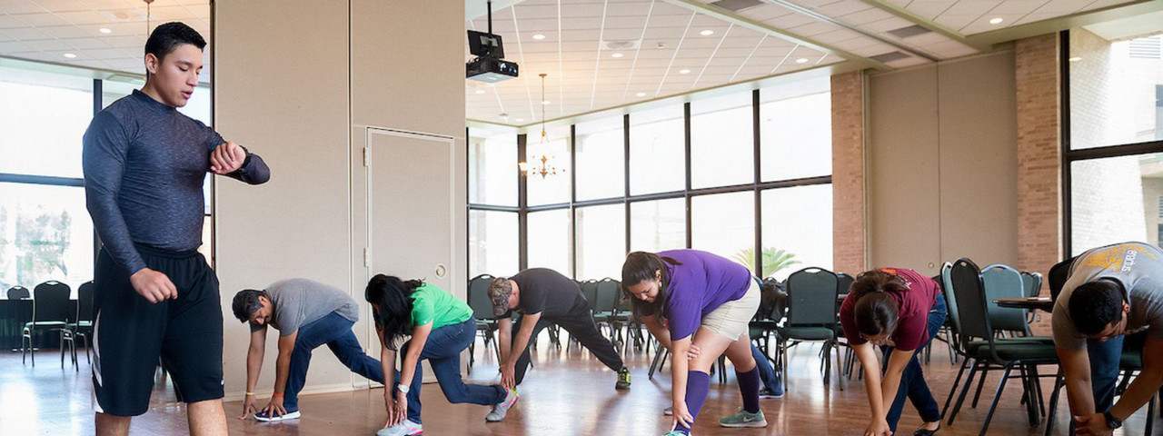 Exercise class.