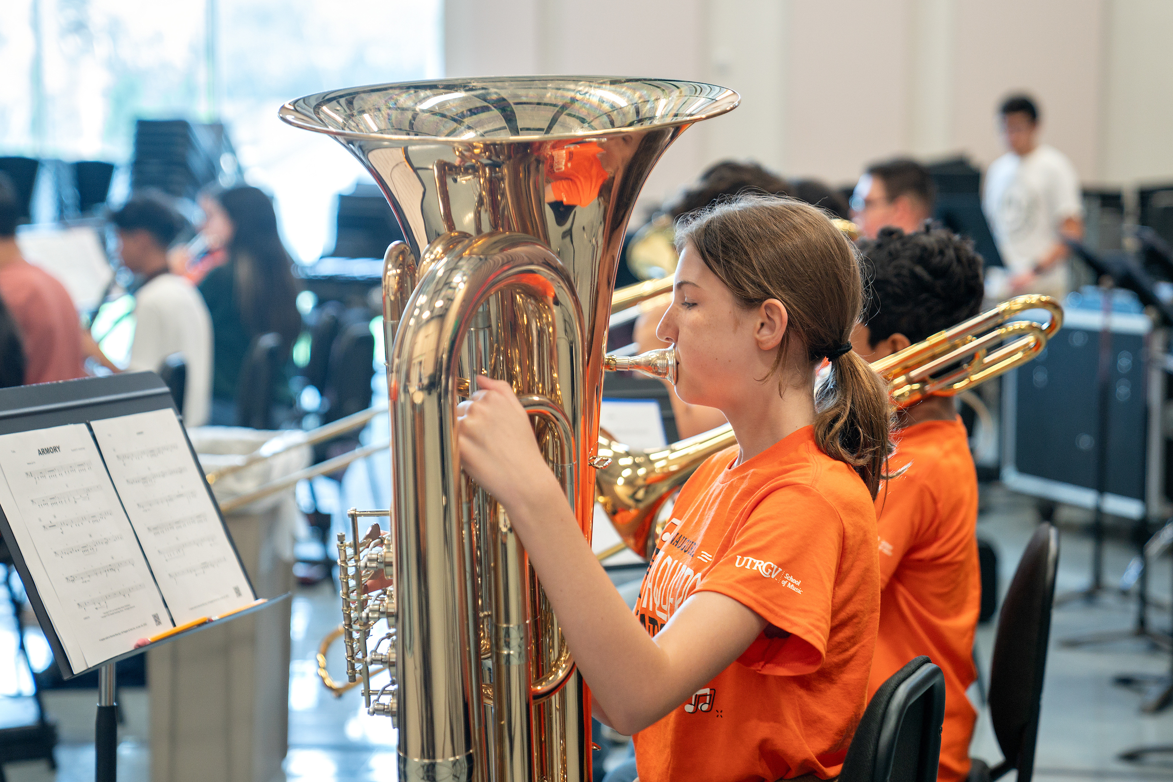 UTRGV Fine Arts hosts summer band camp